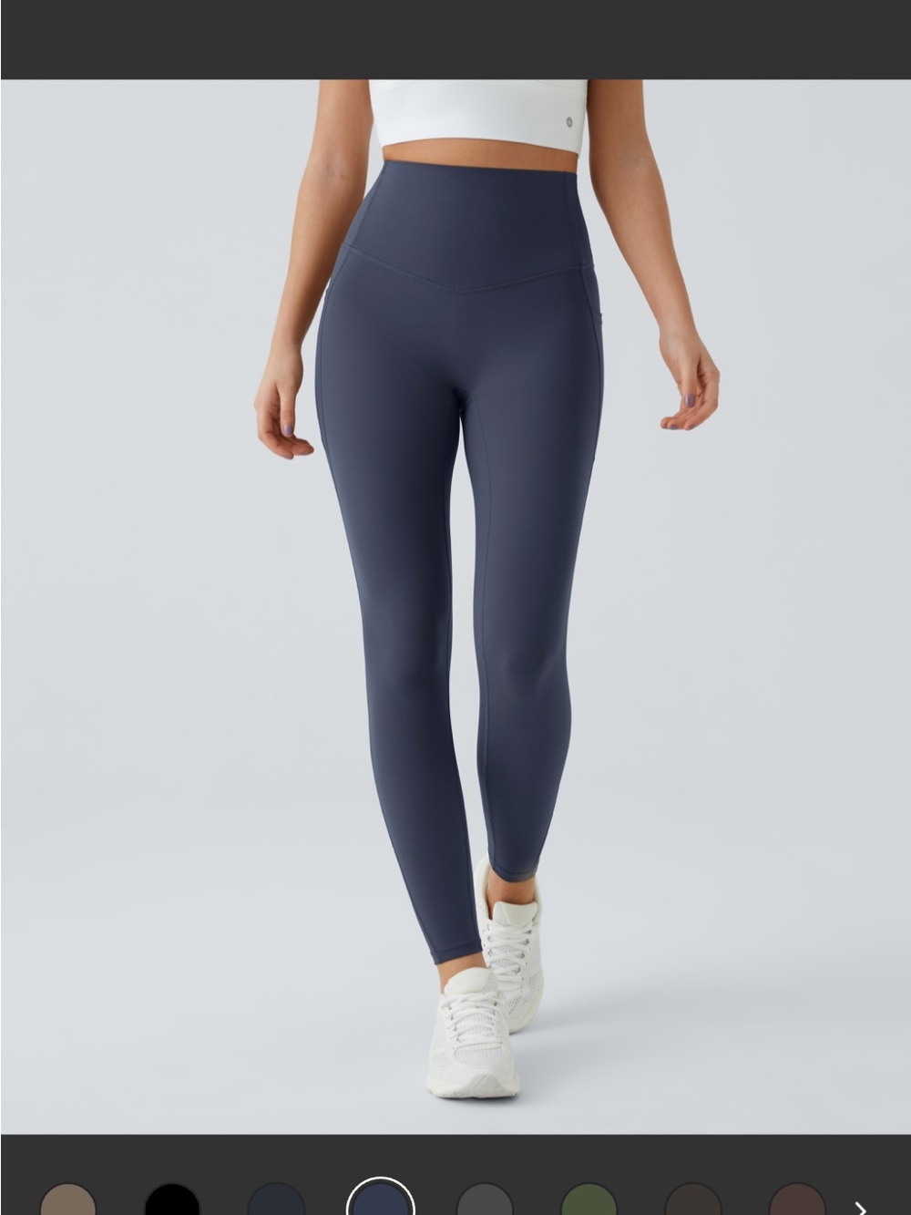 HALARA Navy High-Waist Ultra Sculpting Leggings NWT